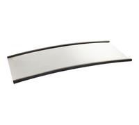 SPRINTIS 500 Unità - Supporto per etichette, profilo a C, magnetico, sezioni 60 mm 50 mm, ferrite, nero