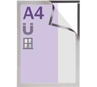 SPRINTIS Schenk GmbH & Co. KG 1 Unità - Cornice magnetica A4 Window Frame argento, PVC rigido