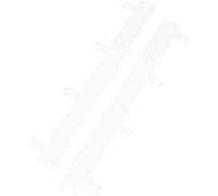 SPRINTIS Schenk GmbH & Co. KG 100 Unità - Fastener, autoadesivo bianco con 4 occhielli, PVC rigido