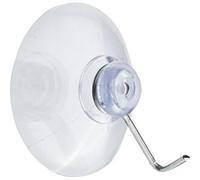 SPRINTIS Schenk GmbH & Co. KG 100 Unità - Ventose con gancio 20 mm, PVC morbido, trasparente