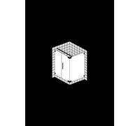 SPRINZ agate R Plus Porte battante de douche d'angle sur mesure ou porte avec panneau latéral, dimensions jusqu'à : 1000x1200x2000mm, AR15.2SOM, AR15.2SOM, Cabine doccia: Dotazioni: superficie special