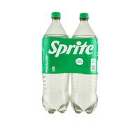 Sprite - Bevanda Analcolica Frizzante, Gusto Lemon-Lime, Naturalmente Rinfrescante, Bottiglia PET 100% Riciclabile - Confezione da 2 Bottiglie da 1.5 L