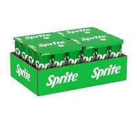 Sprite - Bevanda Analcolica Frizzante, Gusto Lemon-Lime, Naturalmente Rinfrescante, Lattine in Alluminio 100% Riciclabile - Confezione da 24 Lattine da 33cl