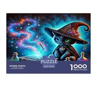 Sprite Wizard Jigsaw Puzzle,1000 Pezzi Classici, Per Adulti E Bambini Da 14 Anni E Più Giochi Del Cervello Sfida Impossibile - Regalo Per Amore E Amico 70x50cm/1000pcs