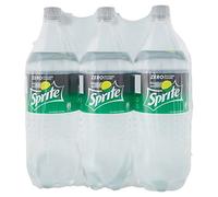 Sprite Zero - 6 Bottiglie da 1.5 L, Gusto Lemon-lime, Zero Zuccheri e Senza Calorie, Bottiglia PET 100% Riciclabile, Gusto Naturalmente Rinfrescante, Bevanda Analcolica Frizzante