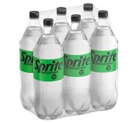 Sprite Zero - Bevanda Analcolica Frizzante, Gusto Lemon-Lime, Naturalmente Rinfrescante, Zero Zuccheri e Senza Calorie, Bottiglia PET 100% Riciclabile - Confezione da 6 Bottiglie da 1.5 L