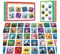 SpriteGru Gioco magnetico di abbinamento degli animali, divertente gioco educativo per animali, corsa per raccogliere le tue liste, giocattoli educativi per ragazzi e ragazze a casa