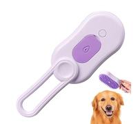 Spritz Defur Com Com per gatti - Spazzola a vapore ricaricabile multifunzione con manico rotante - per la cura degli animali domestici, massaggiatore pettine da bagno per la rimozione dei