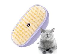 Spritz Defur Comb, Steamy Cat Brush, Pet Grooming Combs, Steams Massage Brushes, 4,92 x 2,95 x 1,97 Inches, Perfect for Sensitive Pets and Ideal for Regular Use All Furs Types