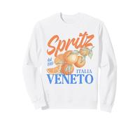 Spritz Veneto dal 1919 Italia Vintage Cocktail Vino Arancio Felpa