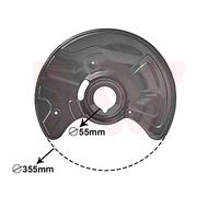 Spritzblech Ankerblech Davanti Destra Per Mercedes-Benz E-Klasse W211