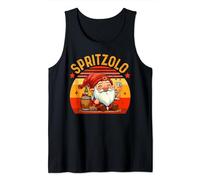 Spritzolo Spritz Cocktail Lover Alcohol Ubriaco Gnome italiano Canotta