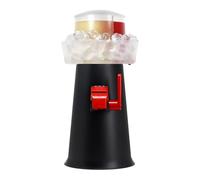 Sprizzer - Sprizzer Machine per lo Spritz, Dispenser con Miscelatore per Aperitivo e Aperol Spritz, Contenitore per Ghiaccio, 3L, Erogatore Manuale senza Elettricità o Batterie, Nero, Made in Italy