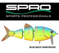 SPRO Swimbait BBZ-1 2.5" Crank-N-Swim COL. BLUE BACK CHARTREUS 6,5GR AFF. VELOCE