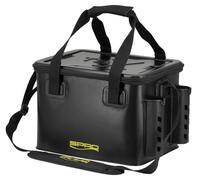 Spro TBX Eva, borsa da pesca, 36,7 x 27 x 26,6 cm, contenitore per accessori da pesca con supporto per canna e pinza, robusto coperchio TBX come tavolo, borsa da pesca