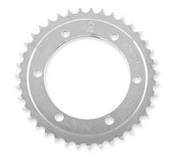 Jt Sprockets 525 Jtr7.45zbk Steel Rear Sprocket Argento 45t