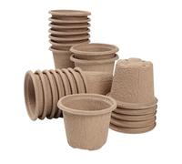 Sprout Eco Cups, Root Growth Planters, Breathable with Seed Pots, Compost Fiber Cultivation Planting Trays, Natural Molded Texture Design, Nursery Greenhouse Garden Use