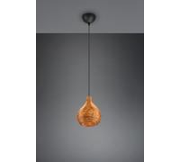 SPROUT SOSPENSIONE IN SISAL COLORE NATURALE D. 18CM 1 LUCE ATTACCO E14 IN RATTAN