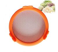 Sprouting Jar Lid - Fine Mesh Ventilated Seed Germination Accessory, PP Stainless Steel | Kitchen Vegetable Growing Kit Healthy Fresh Sprouts Home DIY Gardening Educational Tool Fun Family Activity Co
