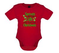 Sprouts Are For Life - Bambino T-Shirt / Body - Brussels Germoglio Divertente