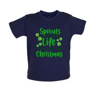 Sprouts Are For Life - Bambino T-Shirt / Body - Brussels Germoglio Divertente