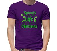Sprouts Are For Life - T-Shirt - Brussels Germoglio Divertente Christmas