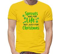 Sprouts Are For Life - T-Shirt - Brussels Germoglio Divertente Christmas