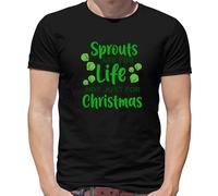 Sprouts Are For Life - T-Shirt - Brussels Germoglio Divertente Christmas