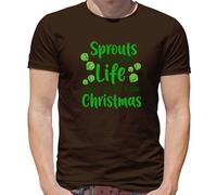 Sprouts Are For Life - T-Shirt - Brussels Germoglio Divertente Christmas