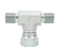 Sprucciatore ad Aria Senza ariaggio a 3 Vie Connettore a Tee ad Alta Pressione in Acciaio inossibile per la direzione del Fluido Cambiamento nelle Macchine per spruzzatura 1/4