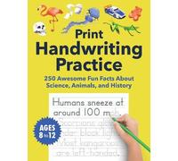 Spruce Books Print Handwriting Practice for Kids 8-12 (Tascabile)