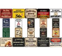 Sprüche-schilder Lavorato Ufficio Pub Deko-Blechschilder Divertente