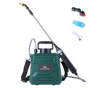 Spruzzatore a batteria da 5 litri per giardino - Spruzzatore da giardino con tracolla regolabile, spruzzatore elettrico da giardino con indicatore della batteria, spruzzatore da giardino, spruzzatore