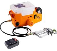Spruzzatore a Batteria, Pistola Spray per Zaino ad Alta Pressione per Pittura a Parete Senza Sforzo, Strumento di spruzzatura airless Elettrico Portatile