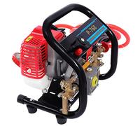 Spruzzatore a benzina ad alta pressione, 26 CC, motore raffreddato ad aria a 2 tempi, spruzzatore a sacco a benzina, 8500 giri/min, siringa da giardino con valvola di regolazione della pressione