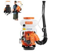 Spruzzatore a benzina da 14 l, 2130 W, 7500 giri/min, spruzzatore posteriore, motore a 2 tempi, 41,5 cm³, spruzzatore manuale di avviamento, per pesticidi, disinfettante, olio base impermeabile