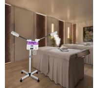 Spruzzatore a doppio tubo freddo e caldo, 800 W idratante bellezza macchina multifunzione Spa Umidificatore - Bellezza pulizia profonda - per idratare e curare la pelle per la casa salone