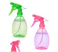 Spruzzatore a grilletto, flacone spray per piante, 500 ml, ricaricabile, con ugello regolabile a nebulizzazione fine, pentola a pressione manuale, 2 pezzi per irrigazione a prova di perdite, per