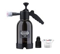 Spruzzatore a pompa a mano, flacone spray a pressione da 2 l, bottiglia spray per lavaggio auto con due opzioni di ugelli, spruzzatore a pompa di grande capacità per lavaggio auto, irrigazione piante