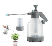 Spruzzatore a pompa - Bottiglia trasparente ad alta pressione e ugello regolabile - Spruzzatore da giardino ad acqua 3 L | per esterno, cortile, prato, giardinaggio, concimazione e pulizia
