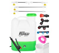 Spruzzatore a pressione a batteria MalTec siringa posteriore 16L per fertiliz...