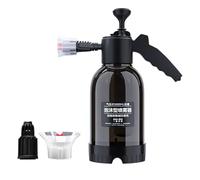 Spruzzatore a pressione a pompa, 2 l, spruzzatore per schiuma a pompa manuale - Flacone spray per lavaggio auto con due ugelli opzionali, spruzzatore a pompa per lavaggio auto, pulizia casa