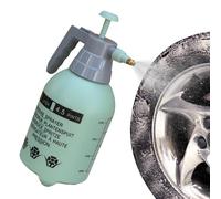 Spruzzatore a pressione da 2 l, manuale per giardino, balcone, auto, ugello regolabile dalla nebbia al getto, robusto spruzzatore a pompa in PET con interruttore a pressione per irrigazione e pulizia