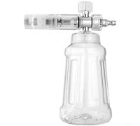 Spruzzatore a pressione in acciaio inox rame, 1 l, per shampoo auto | Connettore Quick Connect, schiuma, ugello regolabile, risparmia detergente, per la cura dell'auto