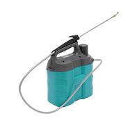 Spruzzatore a pressione per erbacce, 8 l, spruzzatore elettrico da giardino con asta telescopica, manico ricaricabile USB e tracolla regolabile, per combattere le erbacce da giardino e lavori di
