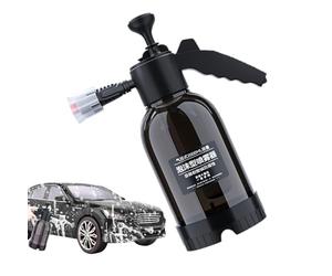 Spruzzatore a pressione portatile, 2 l, regolabile, bottiglia spruzzatore a pressione per prato, per finestre, vetro, bagno, fiori, animali domestici, bagno, auto, lavaggio piante, irrigazione