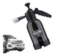 Spruzzatore a pressione portatile, 2 l, regolabile, spruzzatore a pressione da giardino, per finestre, vetro, bagno, fiori, animali domestici, bagno, auto, lavaggio piante, irrigazione