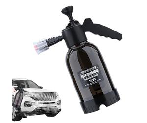 Spruzzatore a pressione portatile, 2 l, regolabile, spruzzatore a pressione da giardino, per finestre, vetro, bagno, fiori, animali domestici, bagno, auto, lavaggio piante, irrigazione