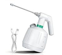 Spruzzatore a pressione senza fili da 2 l, flacone spray elettrico, spruzzatore a schiuma, flacone spray a pompa, USB-C con asta lunga per lavaggio auto, giardinaggio
