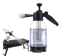 Spruzzatore a schiuma per auto, spruzzatore a pompa di schiuma, cannone per uso domestico, spruzzatore a pompa manuale da 2 l, per casa, giardino e auto. Dettagli e lavaggio